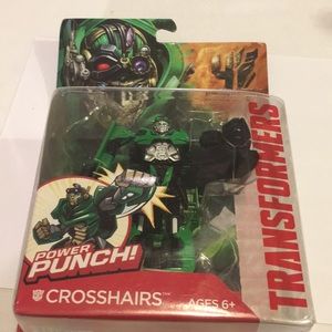 Transformers Power punch CrossHairs Extinction NEW Transform sportcar into beast